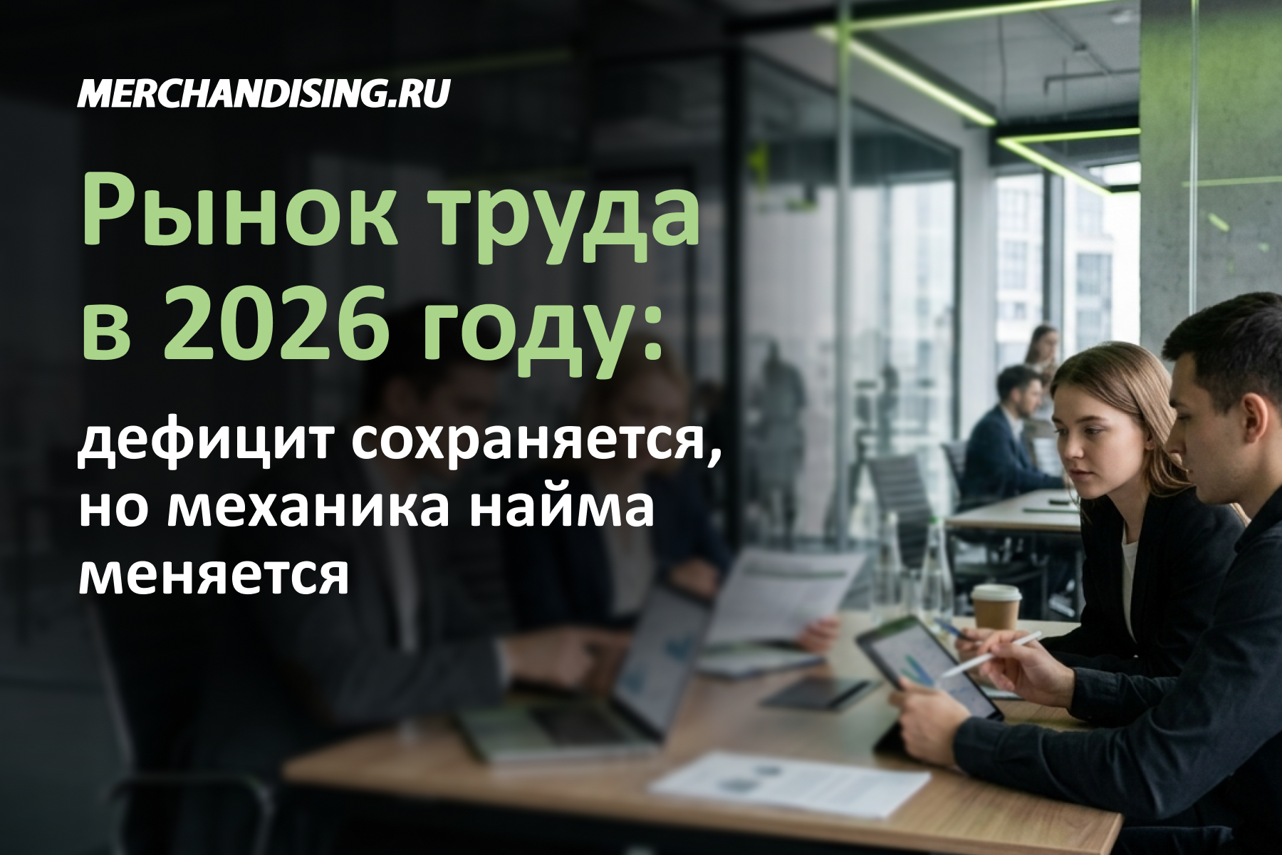 Рынок труда в 2026 году: дефицит сохраняется, но механика найма меняется